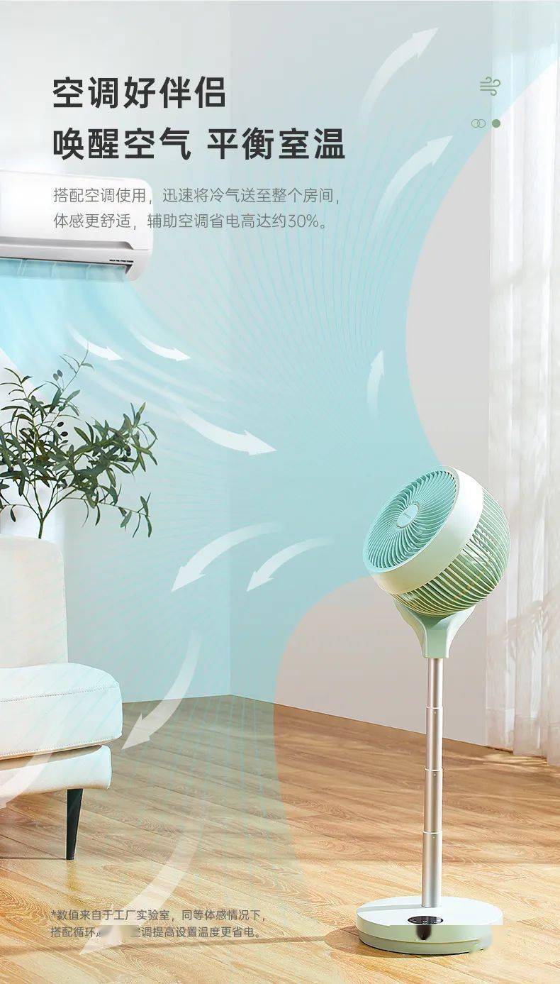 能360°吹自然风的空气循环扇这个夏天帮你省下超多空调费！(图17)