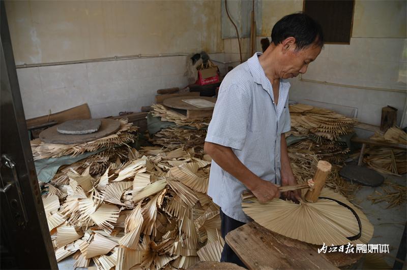 年产500万把！内江有个“蒲扇村”(图6)