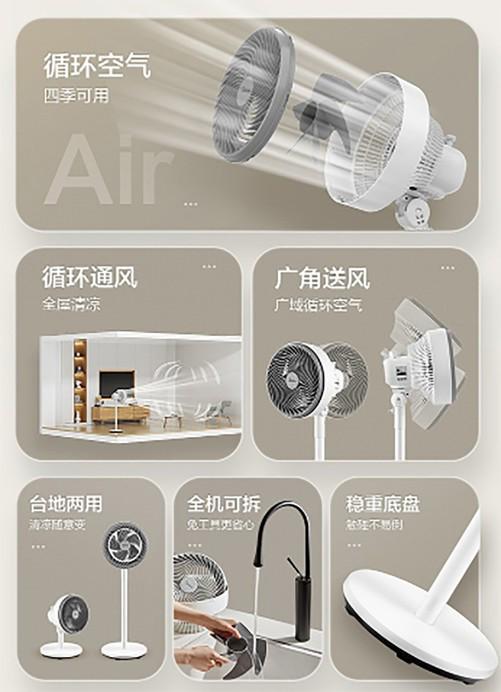 【必买】空调最佳伴侣热门空气循环扇好价合集(图3)