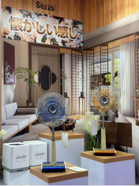 西哲Sezze闪耀广交会新品复古风扇与西哲魔法风扇惊艳全场(图3)