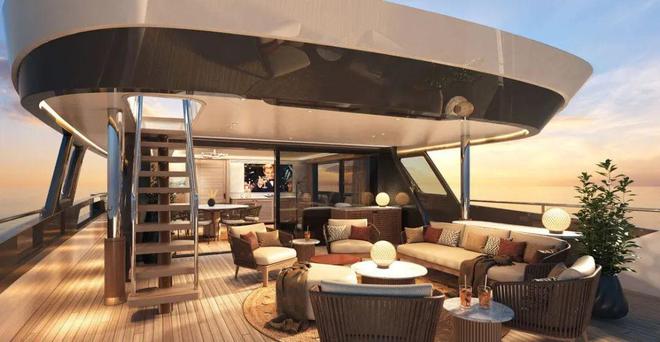 豪华海上住宅！ Van Der Valk发布在建游艇“Samba” 号设计细节(图7)
