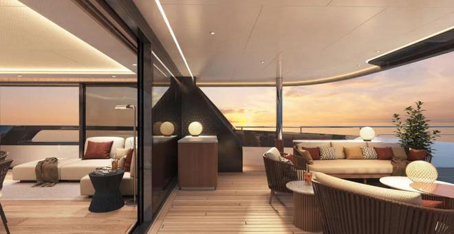 豪华海上住宅！ Van Der Valk发布在建游艇“Samba” 号设计细节(图6)