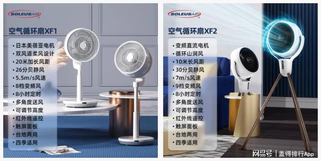 空气循环扇十大品牌！夏日降温神器节能更省电(图3)