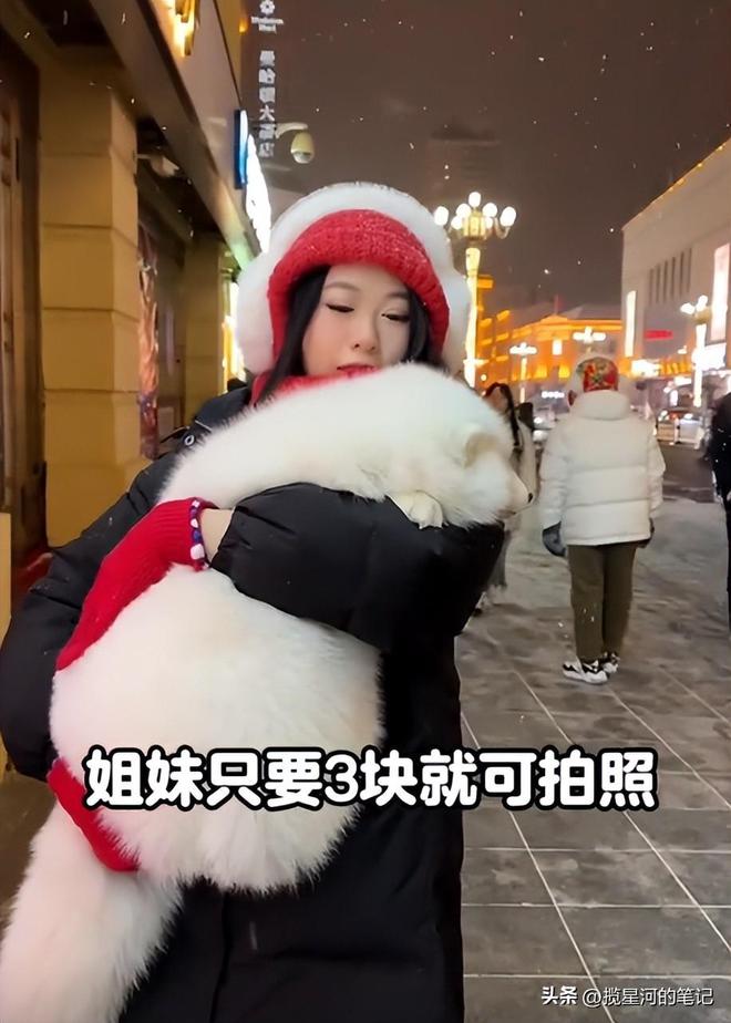 两姐妹3天花3711块玩转哈尔滨？白狐抱了早市吃了还嘎嘎出片(图7)