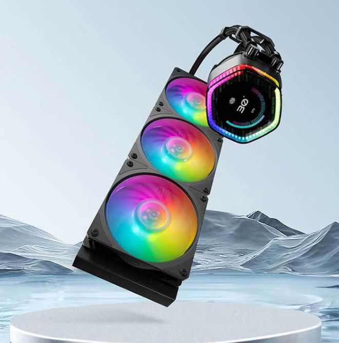 2199元酷冷至尊MasterLiquid360冰界幻屏水冷散热器发布(图2)
