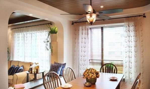 餐厅吊扇灯效果图大全这些风扇灯美到爆！