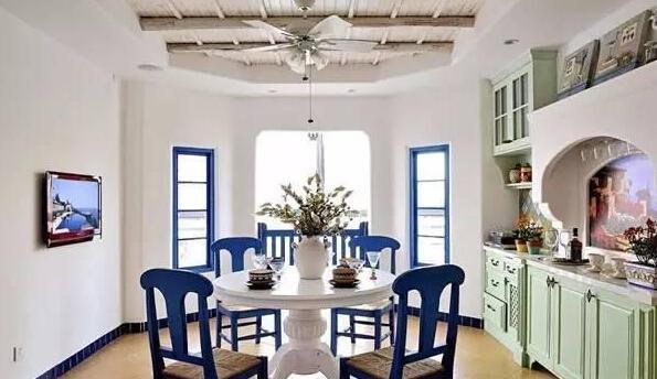 餐厅吊扇灯效果图大全这些风扇灯美到爆！(图6)