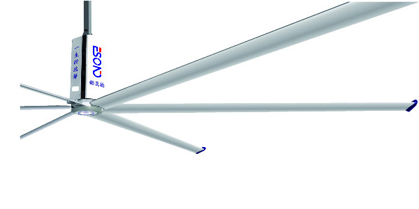 在加工场中常见到的大型工业风扇的减温基本原理(图1)