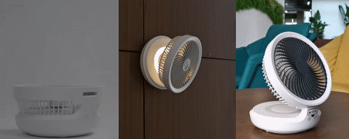 比空调还舒服的循环扇～让家中处处生风小巧可折叠省电还无线！(图6)