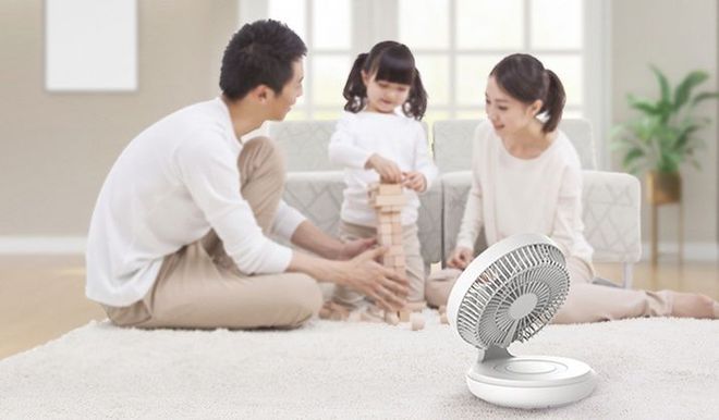 比空调还舒服的循环扇～让家中处处生风小巧可折叠省电还无线！(图9)