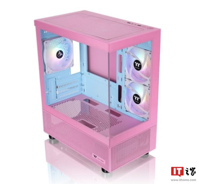 Tt曜越View170TGARGB“海景房”机箱新增“粉色”版本(图3)