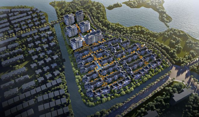 曝光！苏州吴中澹台湖别墅来了！最大约380㎡四代宅洋房+合院+会所(图3)