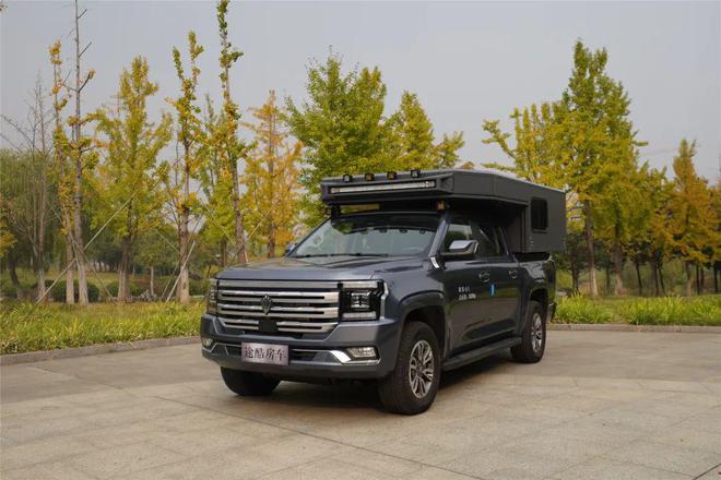 不到10万皮卡变房车可以进城没报废年限适合两人出行可下地库(图2)