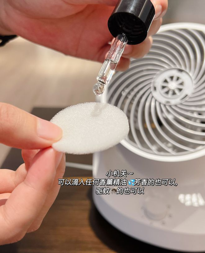 日式空气循环扇风扇可滴精油防蚊驱虫呵护睡眠！(图11)