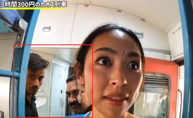 日本女子独自前往印度夜晚挤进满是男性的火车网友：后果自负(图5)