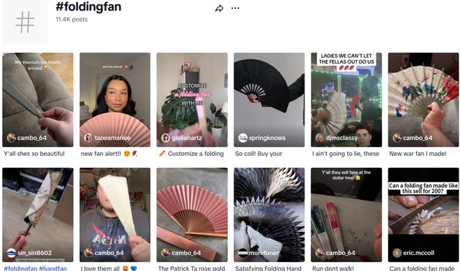 喜运达资讯：TikTok带火广场舞扇子有卖家靠它年(图2)