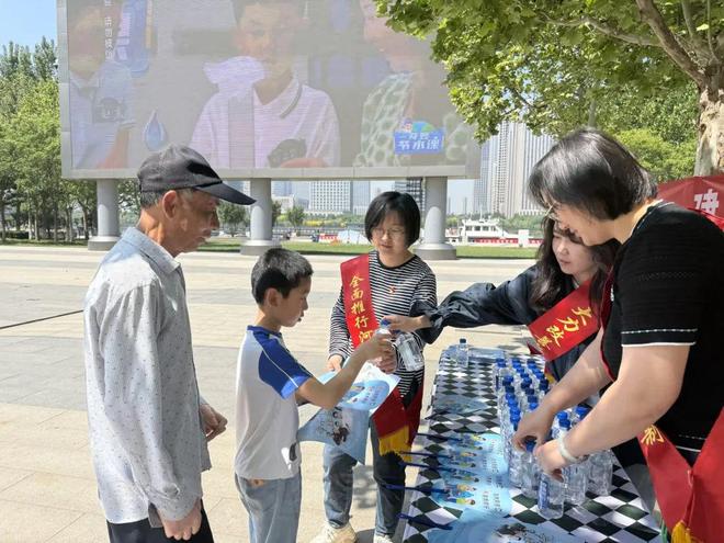 天津经开区开启2025年全国城市节约用水宣传周活动(图1)