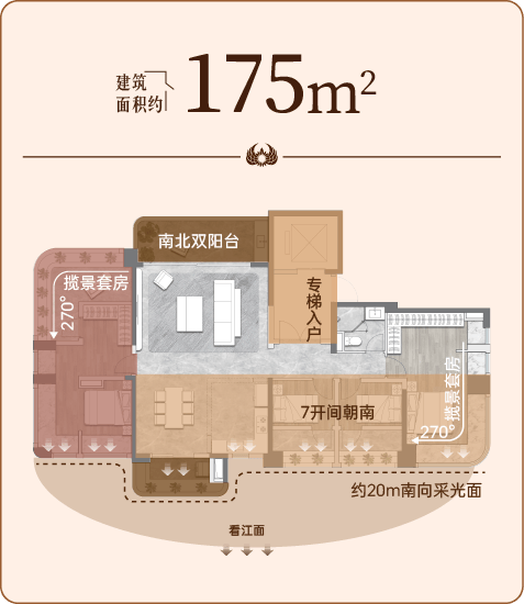 一江两岸珠江顶藏!保利珠江天悦使用率超100%一层一户新规顶豪上新(图3)