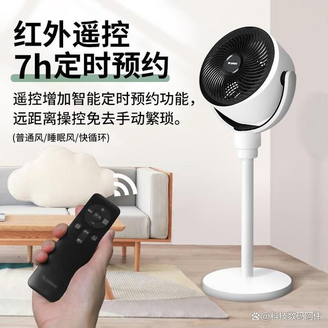 空气循环扇哪个牌子好？2025实测静音风力大推荐告别空调病(图7)