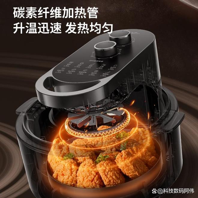 空气炸锅最建议买三个牌子：飞利浦美的九阳实测谁是2026炸物之王？(图9)