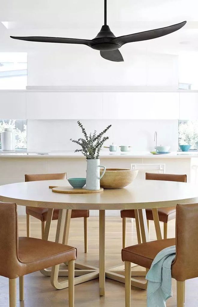 好看是它最不重要的优点！吹面不寒杨柳风、夏天冬天都能用一盏风扇灯让你家的天花板不再无聊伽罗精选(图6)