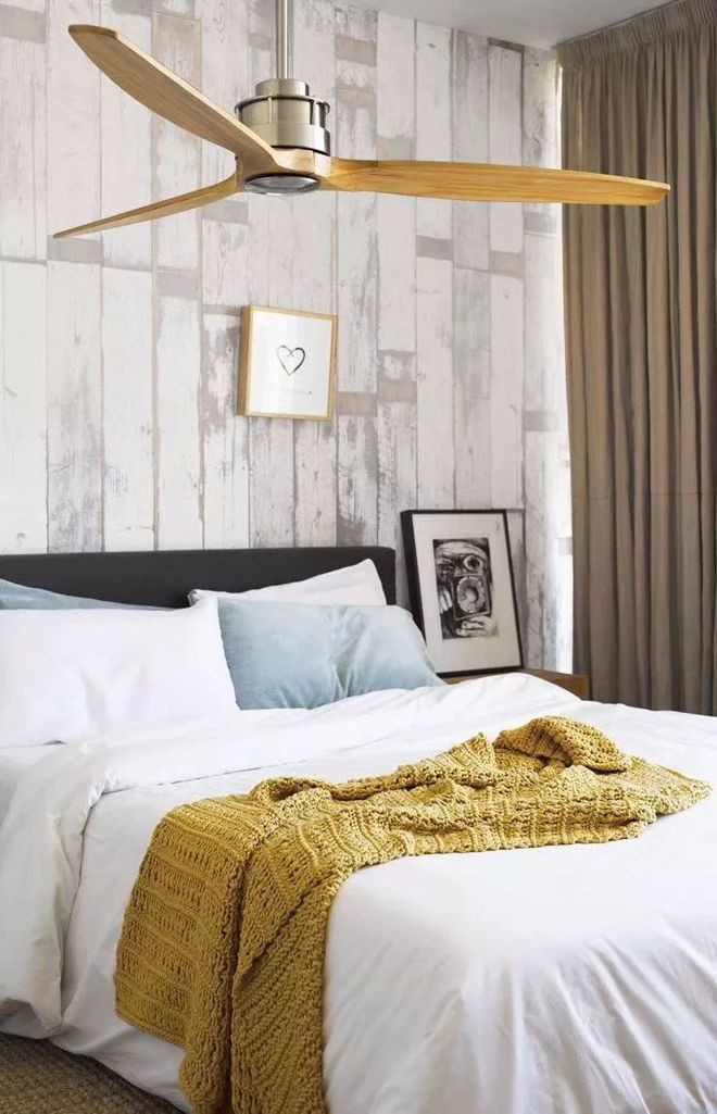 好看是它最不重要的优点！吹面不寒杨柳风、夏天冬天都能用一盏风扇灯让你家的天花板不再无聊伽罗精选(图7)