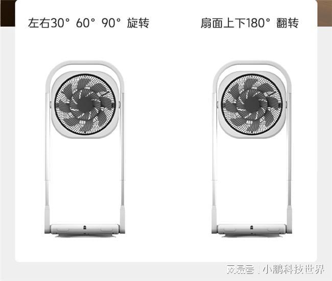 太阳公公SMARTcare折叠循环扇：毫米级收纳离线续航(图3)