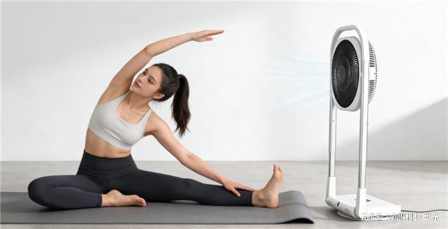 太阳公公SMARTcare折叠循环扇：毫米级收纳离线续航